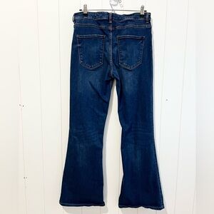 Zara Flare Leg denim jeans US size 12 blue
